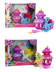 Castle and mermaid horse suits (conventional) can be a single phone - OBL720664