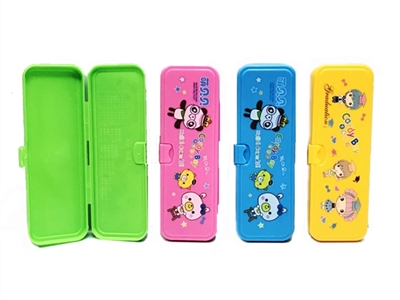 Large plastic pencil case - OBL721229