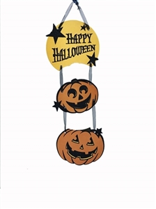 Pumpkin paper door hang - OBL721274