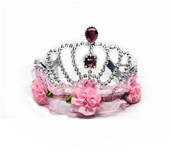 12 only 1 bag accessories crown with flowers - OBL721292