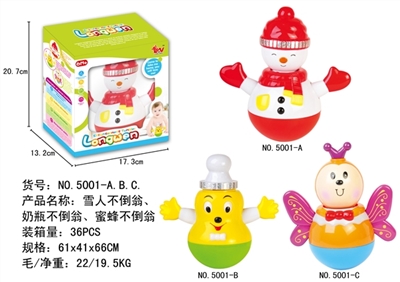 雪人摆手不倒翁 - OBL721345