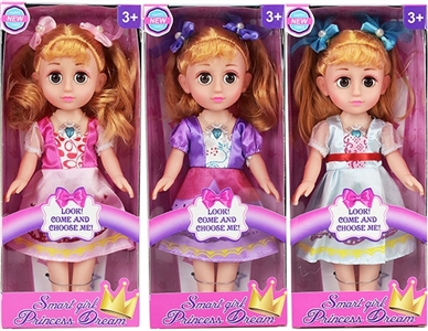 10 inch injection and evade glue hands live music lights wearing headdress flower eye girl three ora - OBL721603