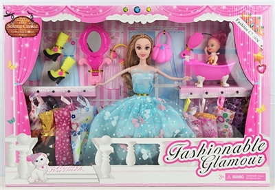 11.5 inch solid change a barbie doll - OBL721637