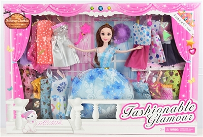 11.5 inch solid change a barbie doll - OBL721638