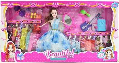 11.5 inch solid change a barbie doll - OBL721643