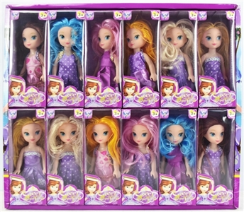 Paragraphs 6 inch Sophia solid body clothes 6 head (24 small boxes) - OBL721647