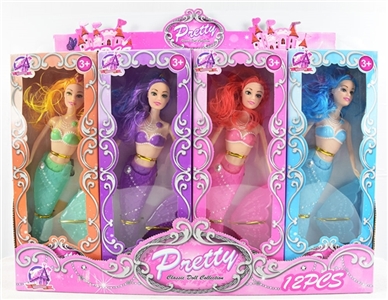 11.5 inch solid body mermaid strip light (12 small boxes) - OBL721653