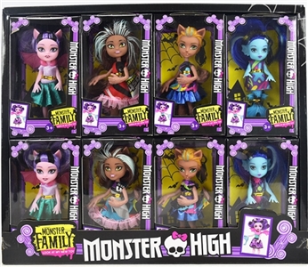6 inch solid monster high 4 mixed (a display 16 small box) - OBL721654
