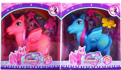 Evade glue elven horses with comb hair clip (conventional) - OBL721673