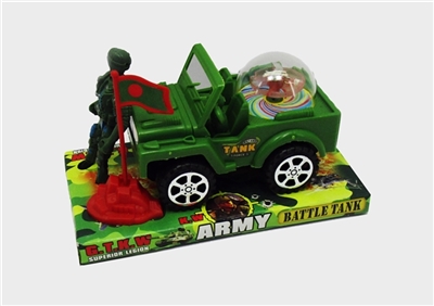 Pull the light vehicles Military flag - OBL721686