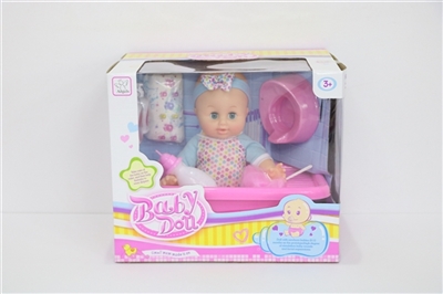 14 inches of evade glue drink urine with bath baby doll - OBL721766