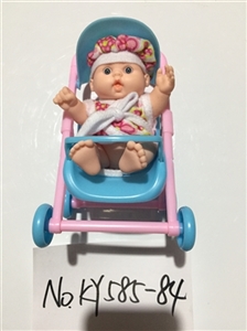 Russian expression 5.5 -inch doll with a new cart - OBL721910