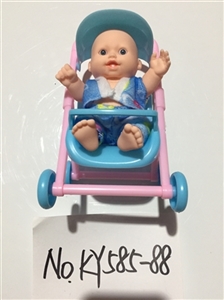 Russian expression 5.5 -inch doll with a new cart - OBL721914