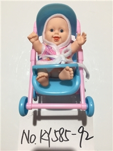 Russian expression 5.5 -inch doll with a new cart - OBL721917
