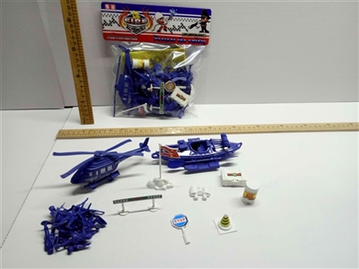 The police set in English - OBL722152