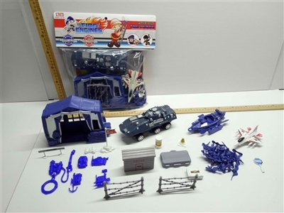 The police set in English - OBL722156