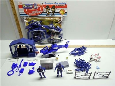 The police set in English - OBL722158