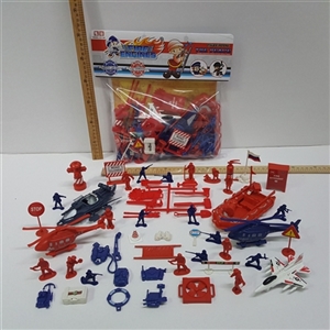 Firemen suits in English - OBL722310