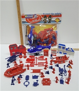 Firemen suits in English - OBL722311