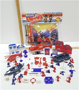 Firemen suits in English - OBL722312