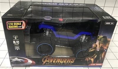 1：16四通遥控大轮车（带灯光包电USB线） - OBL722462