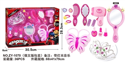 Ladybug girl accessories with light music - OBL722642