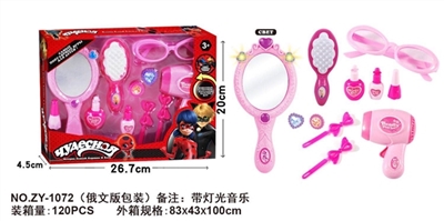 Ladybug girl accessories with light music - OBL722644