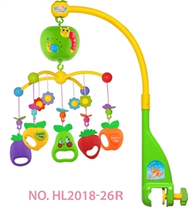 俄文彩盒遥控投影电动床铃（胶件吊件） - OBL722882