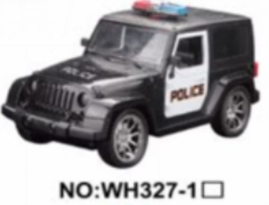 1：16四通遥控仿真警车车（带灯光包电） - OBL723318