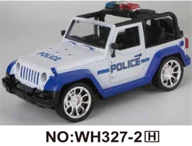 1：16四通遥控仿真警车车（带灯光） - OBL723329