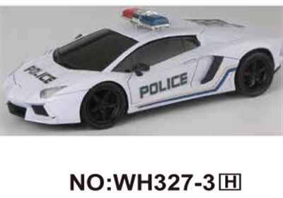 1：16四通遥控仿真警车车（带灯光） - OBL723330