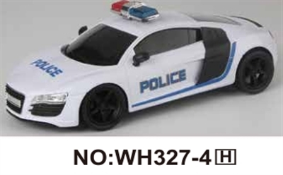 1：16四通遥控仿真警车车（带灯光） - OBL723331