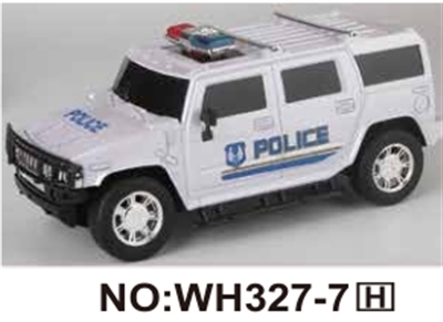 1：16四通遥控仿真警车车（带灯光） - OBL723334