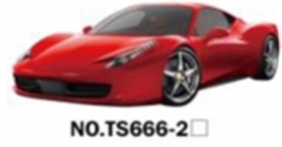 1：16四通遥控仿真车（带灯光包电） - OBL723338