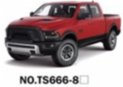 1：16四通遥控仿真车（带灯光包电） - OBL723344