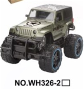 1：16四通遥控仿真大轮军车（带灯光包电） - OBL723364