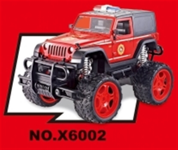 1：16四通遥控大轮消防车（带灯光包电） - OBL723374