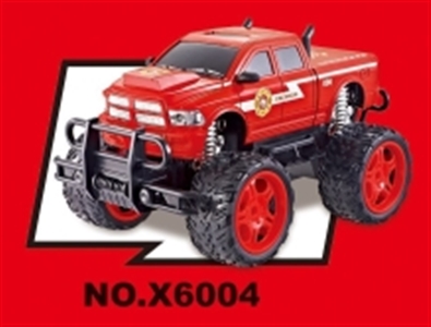 1：16四通遥控大轮消防车（带灯光包电） - OBL723376