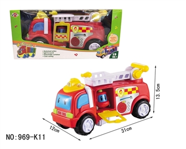 Cartoon music fire engines - OBL723635