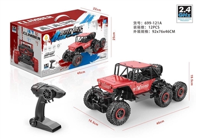 1:10 合金六驱攀爬车 - OBL723877