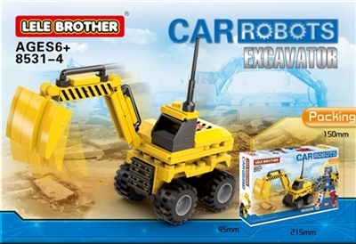 Automobile robot 61 PCS - OBL724007