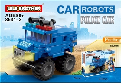 Automobile robot 80 PCS - OBL724008