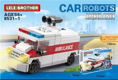 Automobile robot 81 PCS - OBL724010