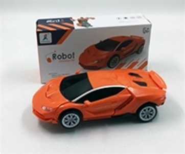 Universal deformation robot car Lamborghini (orange) - OBL724046
