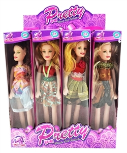 High quality 11.5 -inch empty handed fashion barbie 4 conventional display box of 12 PCS - OBL724332