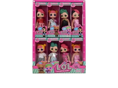 Third-generation surprise baby 6 inch solid body eight conventional 16 PCS - OBL724335