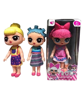 High-grade 16-inch surprise doll with conventional light music three items - OBL724397