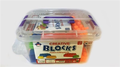 Educational building blocks (46 PCS) - OBL724492