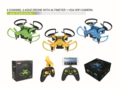 4 channel 2.4 GHz UFO with Gyro (4 channel gyroscope, set high, small four axis) wifi / 300000 camer - OBL724595