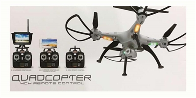 4 channel 2.4 GHz UFO with Gyro wifi camera (4 channel gyroscope four shaft 720 p wifi real-time fig - OBL724600